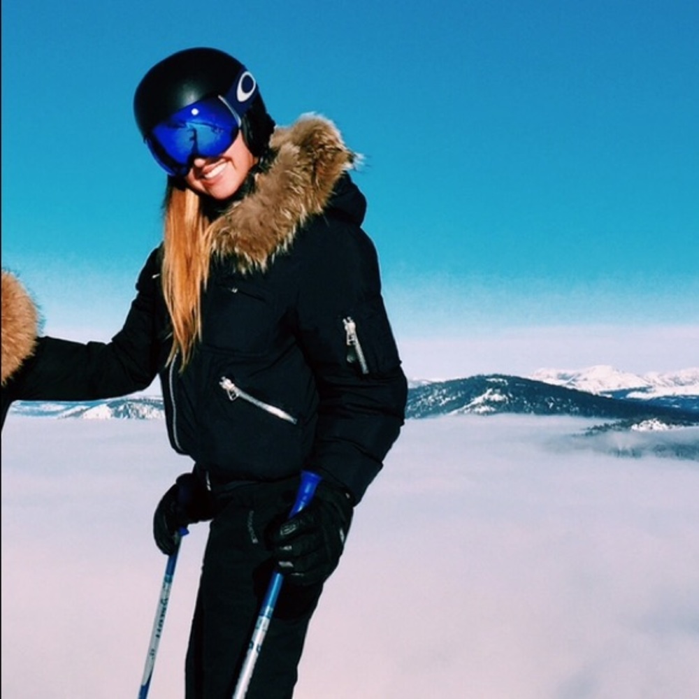 Ralph Lauren winter ski jacket with fur hood